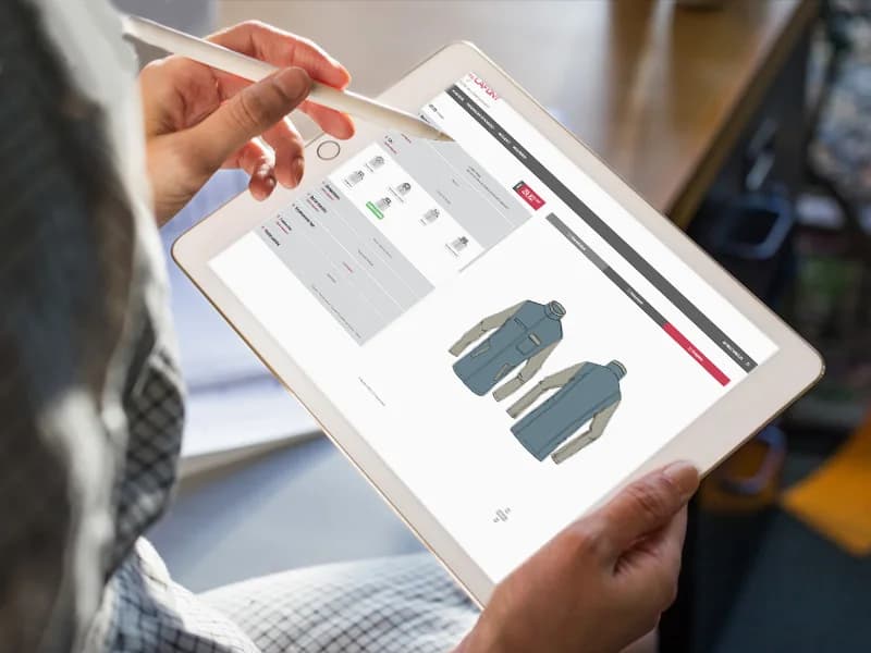 Interface de Générateur de vêtements