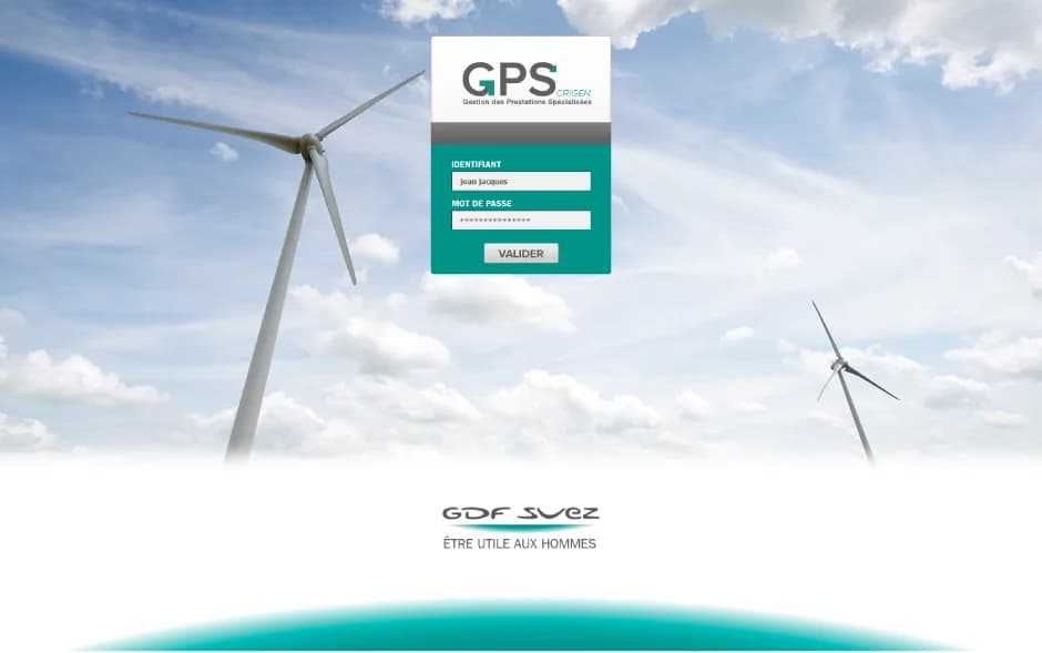 Interface de Gestion des prestations spécialisées
